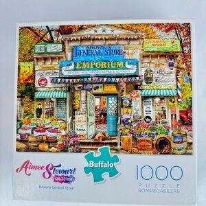 Buffalo Games Aimee Stewart “Brown’s General Store” 1000 Piece Puzzle